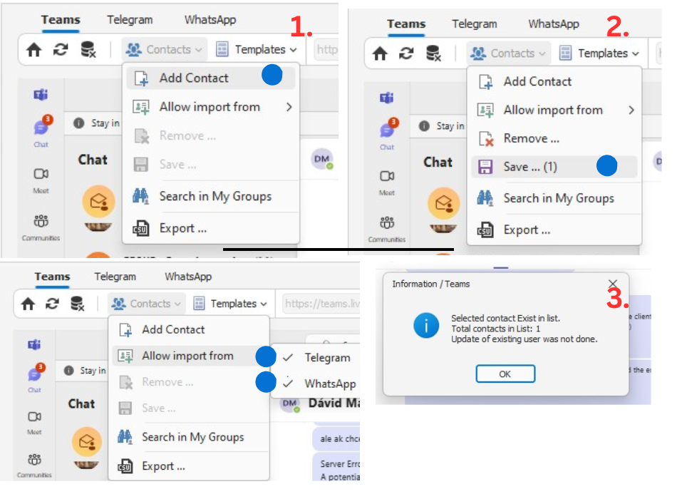 How to create a user directly from a social platform